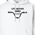 thumbnail image 3 of Inktastic Life Behind Bars Bmx Adult Hoodie Sweatshirt, 3 of 4