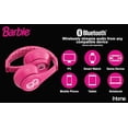 thumbnail image 5 of eKids Barbie Auriculares Bluetooth, auriculares inalámbricos rosas con micrófono, incluye cable auxiliar, auriculares plegables para niños con volumen reducido para la escuela, el hogar o los viajes, 5 of 5