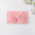 thumbnail image 2 of Cdudpw Baby Headbands and Bows Hairbands Soft Nylon Elastics Handmade Girls for Newborn Babies Infant Toddlers Kids(Pink,One Size), 2 of 4