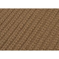 thumbnail image 2 of 6' Coffee Brown Square Area Throw Rug, 2 of 2