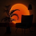 thumbnail image 2 of Sunset Table Lamp Rainbow Projection Lamp LED Light Projector Sun Floor Lamp for Living Room Bedroom Background Wall Color Lights for Taking Pictures Live Broadcast USB, 2 of 4