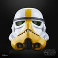 thumbnail image 3 of Star Wars The Black Series The Mandalorian Artillery Stormtrooper Premium Electronic Helmet Roleplay, Ages 14 and Up, 3 of 6