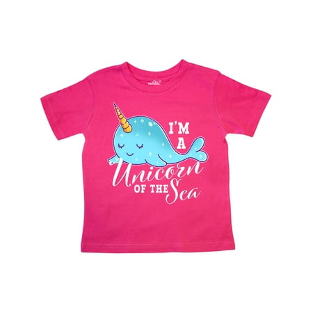 

Inktastic Cute Narwhal I m a Unicorn of The Sea Gift Toddler Toddler Girl T-Shirt