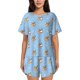 thumbnail image 1 of Fotbe Corgi Dog Conjunto de Pijama Estampado para Mujer, 2 Piezas, Ropa de Dormir con Camiseta de Manga Corta y Shorts Suaves-Medium, 1 of 6