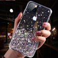thumbnail image 2 of Funda de teléfono con purpurina ostentosa de lujo para iPhone 12 13 11 14 Pro X XS Max XR, funda de silicona para iPhone SE 2020 7 8 6 6S Plus, funda trasera Tan Jianjun unisex, 2 of 2
