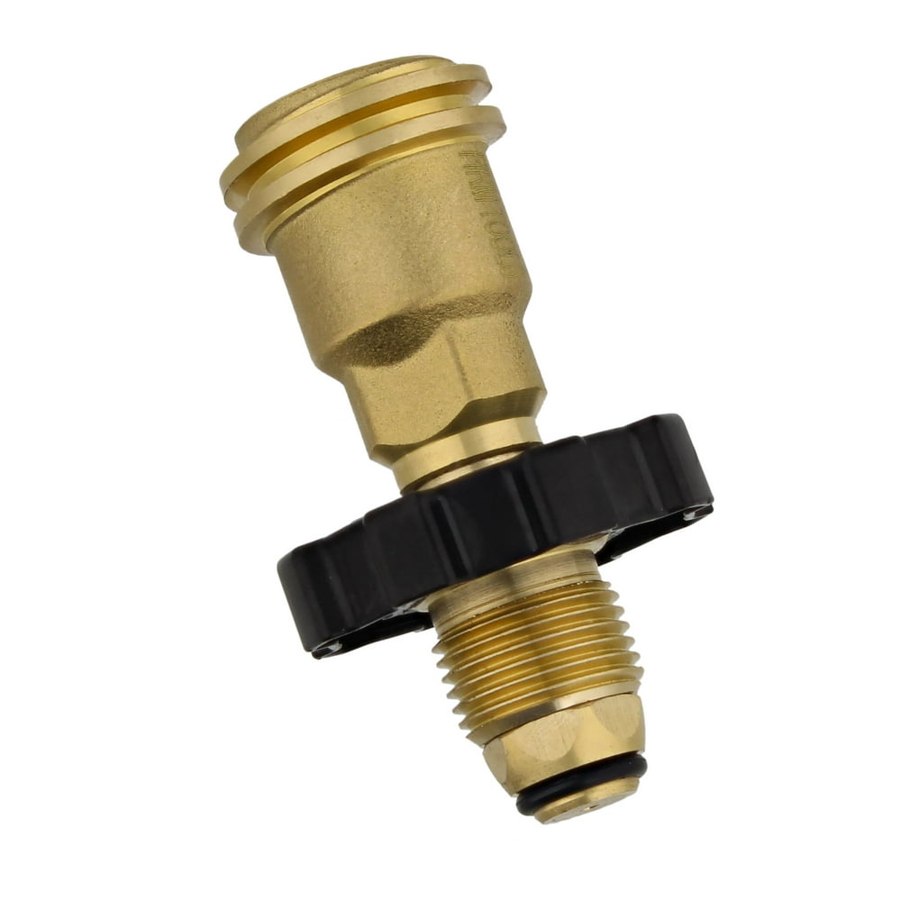BISupply POL to QCC1 Propane Tank Adapters 1-Pack POL Propane Adapter