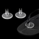 thumbnail image 4 of 5 pares de sandalias de gel de silicona sandalias de punta protectores transparentes chanclas protectores de punta de sandalia cojines insertos de gel plantillas zapatos almohadillas de agarre, 4 of 5