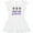 AA-White, variant on Inktastic Mardi Gras Princess Girls Toddler Dress