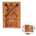 thumbnail image 2 of Galleta Diy Molde Tallado De Madera Gingerbread Cookie Moldes No Pegajosos Funny Cookie Molds Baking Diy Mold Para Halloween Navidad Fiesta De Cumpleaños Cateissary HA027457-04, 2 of 6