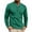 Green, variant on Aobny Polo Cotton Mens Big and Tall Shirts Pocket Long Sleeve Red Collared Tops Pullover Plain Fall Shirts,M