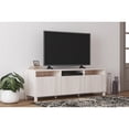 thumbnail image 2 of Signature Design by Ashley Dorrinson Contemporary TV Stand Fits TVs up to 68 with 3 Cabinet Doors and Adjustable Storage Shelves, 2 of 9