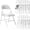 White, variant on 12 Pack White Folding Chairs with Padded Cushion and Back for Outside Portable Stackable Commercial Foldable Chairs with Steel Frame for Events Office Wedding Party, 350lbs Capacity