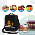 thumbnail image 5 of Donkey Kong 3D Cartoon Lunch Bag for Women/Men, Reusable Lunch Box for Office Work School Picnic Beach, Insulated Tote Bag with Adjustable Shoulder Strap, 5 of 8