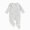 White, variant on NOLDARES Soft Cotton Baby Boy Romper Double Zipper Long Sleeve Base Layer Jumpsuit for Boys 0-12M Fall Winter Daily Wear(9-12 Months,Pink)