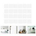 thumbnail image 1 of OULII 24Pcs White Decorative Tile Stickers with Strong Adhesion for Kitchen Office and Bathroom Walls, 1 of 8