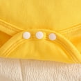 thumbnail image 6 of Infant Girls Outfits 2 Piece Set Ruffles Short Sleeve Letter Bodysuit Romper Heart Prints Love Heart Shorts Summer Clothes Kids Clothing Set Size 9-12 Months, 6 of 8
