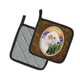 thumbnail image 2 of Carolines Treasures SS8158PTHD Bedlington Terrier Pair of Pot Holders, 7.5HX7.5W, multicolor, 2 of 2