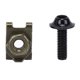 thumbnail image 1 of 10 Piezas 5x16mm Kit De Pernos De Cuerpo De Carenado De Motocicleta Tornillo Tuerca De Clip De Sujeción De Velocidad, Pernos De Aluminio Reemplazo Directo Ajuste Universal Para, 1 of 7