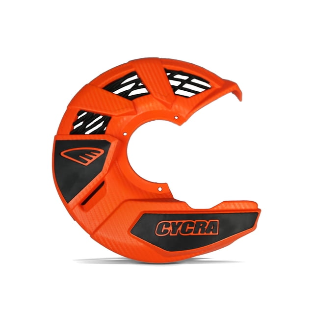 Protector de disco de freno universal naranja Cycra protector de disco