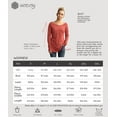 thumbnail image 6 of Wenseny Long Sleeve Fitted Shirts Tunic Round neckline Side Split Casual Shirts Black XL, 6 of 6