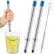 thumbnail image 2 of 2 Perforadores de Pajitas de 8,7 Pulgadas para Tapas de Plástico y Vasos de Limonada. Herramientas de Perforación de Acero Inoxidable., 2 of 5