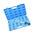 thumbnail image 3 of Juego de herramientas Zulema para cinturón 15 piezas con estuche azul, 3 of 8