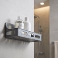 thumbnail image 5 of Magnetic Spice Rack and Refrigerator Magnetic Organizer, No Drill Magnetic Fridge Shelf and Seasoning Rack, Wall Mounted Plastic Storage Rack for Kitchen, Pantry, and Countertop, 5 of 7