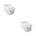 thumbnail image 2 of Bearachild Almacenamiento ordenado y clasificado de plástico con caja de conservación confiable Caja de granos diversos tamaño mediano 700ML talla mediana 700ML 2Conjunto, 2 of 6