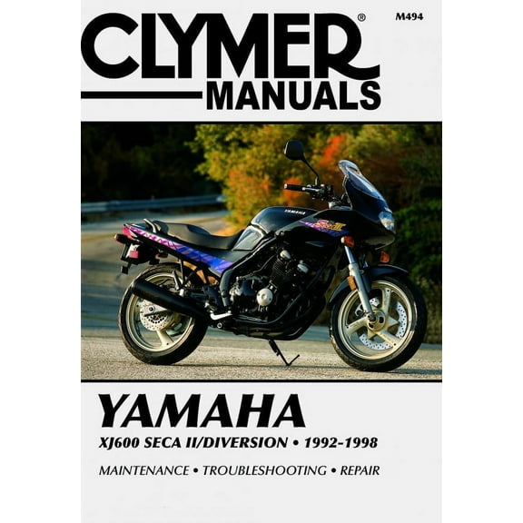 Yamaha XJ600 Seca II/Diversion Motorcycle (1992-1998) Service Repair Manual ^
