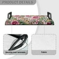 thumbnail image 4 of Xoenoiee Leopard Rose Floral Pattern Golf Cart Seat Covers, Universal Golf Cart Accessories Seat Towel/Blanket for Club Car EZGO and Yamaha, Easy Install and Clean, 4 of 5
