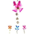 thumbnail image 4 of destyer Small Bell Hanging Christmas Tree Plastic Chirtmas Small Bell Pendant for Home Decor, Pink, 4 of 7
