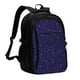 thumbnail image 1 of Disketp Glittering Purple Starfield Mochila de Viaje Estampada para Laptop con Puerto de Carga USB, Mochila Impermeable para Computadora – Regalo para Hombres y Mujeres, 1 of 7