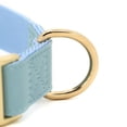 thumbnail image 2 of Didog Soft Leather & Nylon Dog Collar Personalized Pet ID Name Number Tag Engraved S-L, 2 of 16