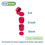 Ezy Dose Ultra Fine Cut N Crush Pill Cutter and Crusher, Tablet Grinder