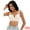 White, variant on Women's U Back Push Up Adjustable Straps Comfort Wirefree Bras Black 40 D