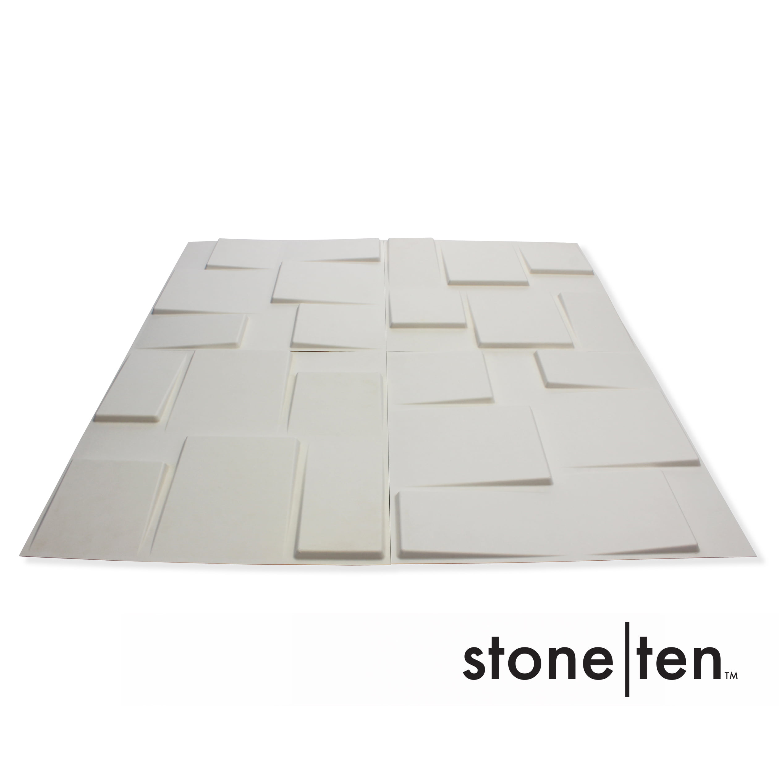 500MM X 500MM Acoustic Foam Tiles Self Adhesive Backed in white x 36 tiles 