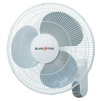 EUROSTAR FWF166W 16" Wall Fan with Remote, White