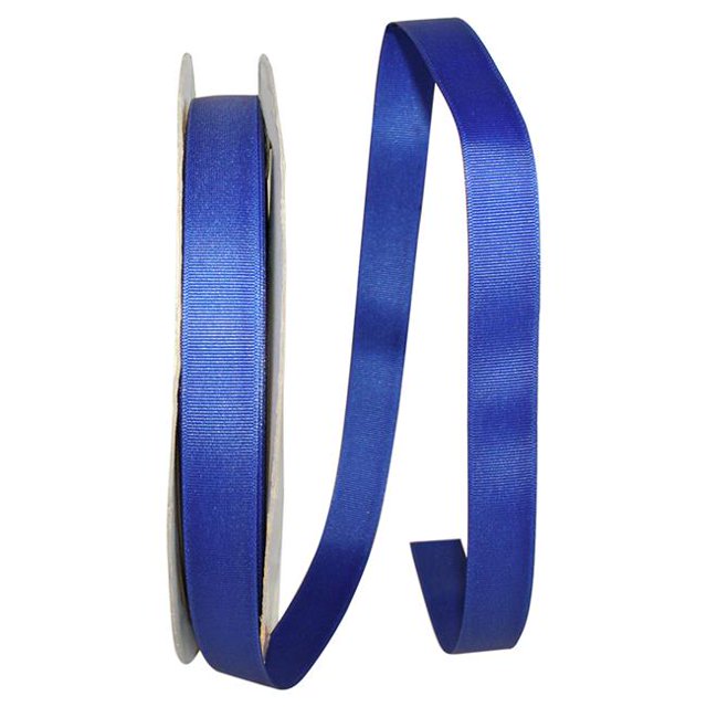 Reliant Ribbon 4900-050-05C 0.875 in. 100 Yards Grosgrain Style Ribbon, Royal