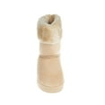 thumbnail image 4 of bebe Faux Fur Trendy Winter Boots for Big Girls, Blush (Size 4), 4 of 8