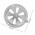 thumbnail image 2 of FESTFENDS Air Vent Cover for Drying Cabinet Stainless Steel Round Design 1Pcs, 2 of 7