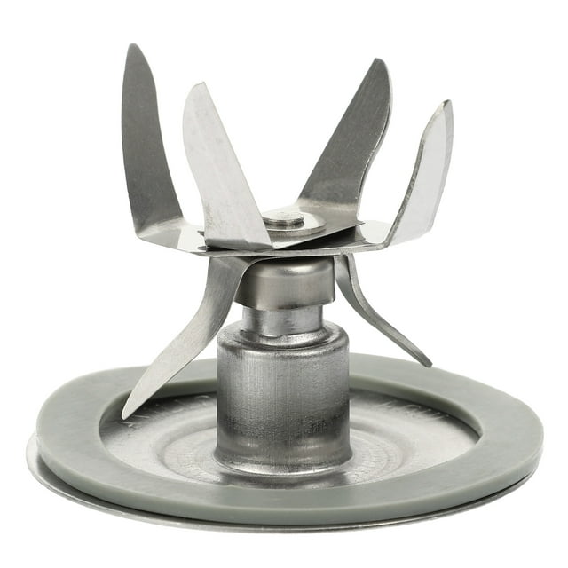 Licuadora de repuesto Cortadora de máquina duradera Suministros de cocina de metal Gadget para el hogar Accesorios de cocina compatibles con OSTER (Plata)