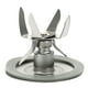 thumbnail image 1 of Repuesto de licuadora duradera, cortador de metal, suministros de cocina, accesorios para el hogar, compatible con OSTER (plateado)., 1 of 8