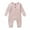 H, variant on Huowey Newborn Winter Long Sleeve Boys Girls Ribbed Solid Color Jumpsuit Outwear For Baby Clothes Relaxed Fit Dailywear, 9-12 Months