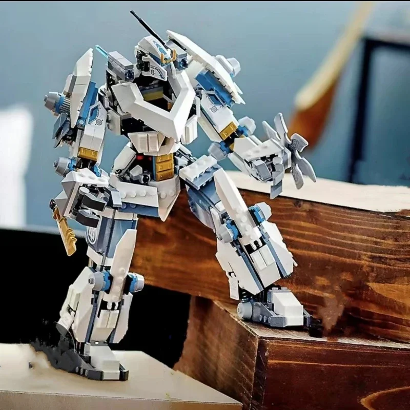 HOT TOY 781PCS LEGACY Series Zane s Titan Mech Battle Building Blocks 71738 Technical Bricks 5 Figures For Birthday Gifts Walmart