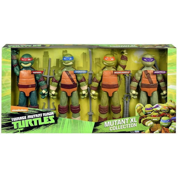 Teenage Mutant Ninja Turtles Nickelodeon Mutant XL Collection Action Figure 4-Pack