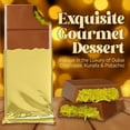 thumbnail image 6 of Ceres Gourmet Luxury Dubai Chocolate Bar Pistachio 3.5 Oz with White Chocolate Kunafa, Perfectly Portioned, 6 of 9