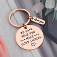 thumbnail image 5 of Inspirational Gifts for Son Daughter Make Good Choices Keychain New Driver Gifts, 5 of 12