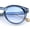 Blue Frame - Blue Lens, variant on Round P3 Sunglasses Keyhole Bridge Metal Arms Classic Retro UV400 Tortoise Frame - Brown Lens