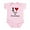 Petal Pink, variant on CafePress - I Love Gigi Infant Bodysuit - Baby Light Bodysuit, Size Newborn - 24 Months