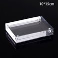 thumbnail image 1 of Luckyn Transparent Acrylic Photo Frame Magnetic Poster Display Stand Thick 10+10mm, 1 of 9